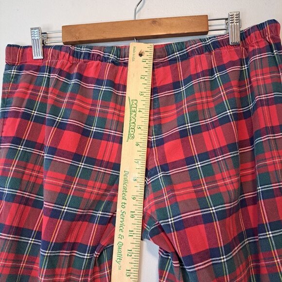 Vineyard Vines Small Mens Plaid‎ Lounge Pants Red Green Holiday Christmas - Picture 8 of 9